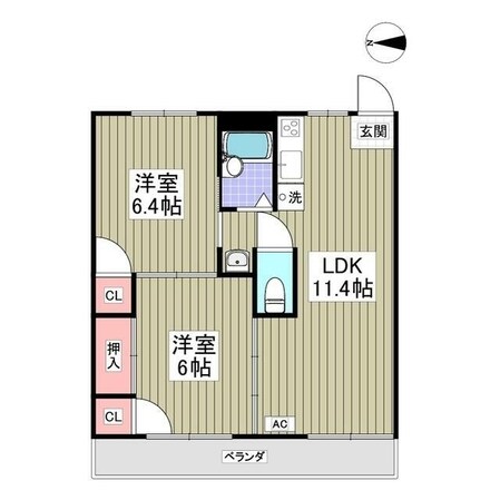 リブレス鎌倉の物件間取画像